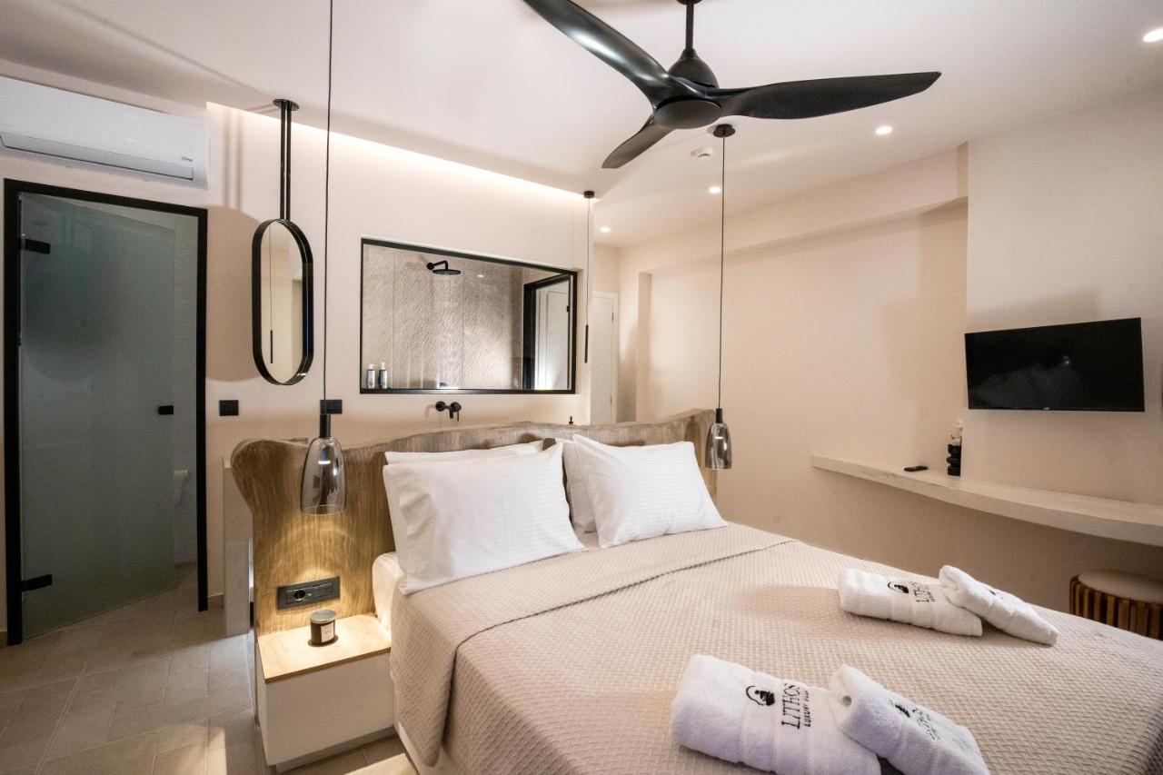 Lithos Luxury Villa Архангелос Экстерьер фото