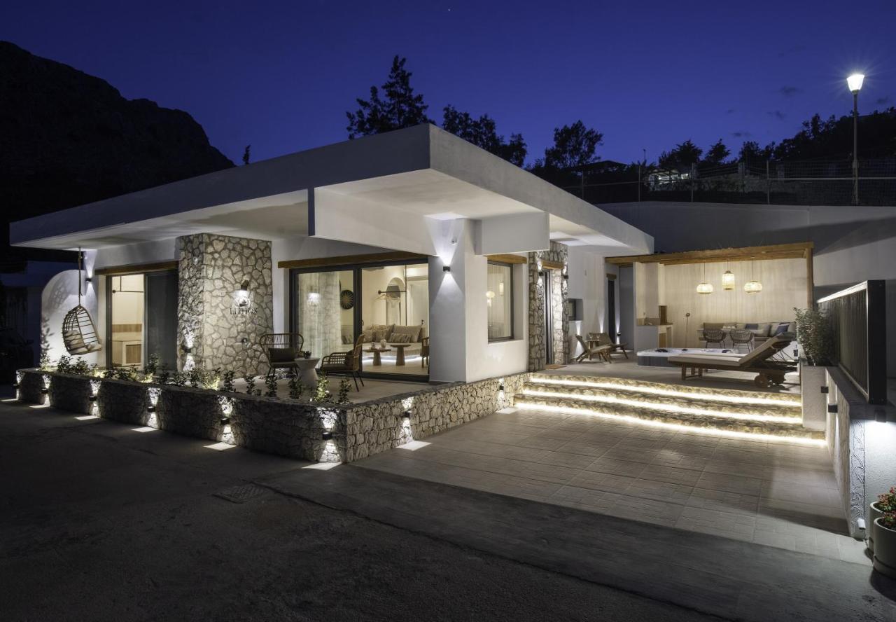 Lithos Luxury Villa Архангелос Экстерьер фото