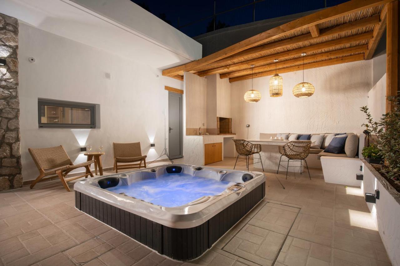 Lithos Luxury Villa Архангелос Экстерьер фото