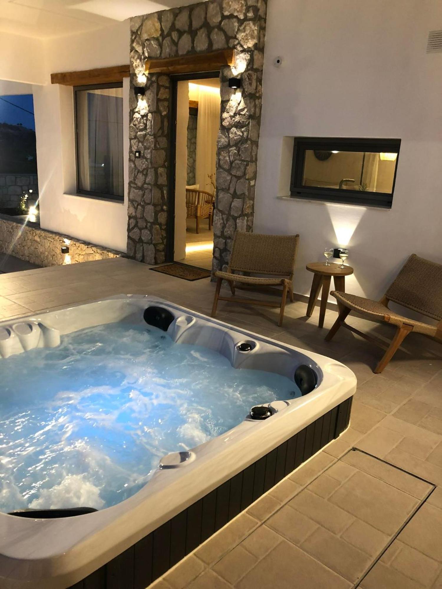 Lithos Luxury Villa Архангелос Экстерьер фото