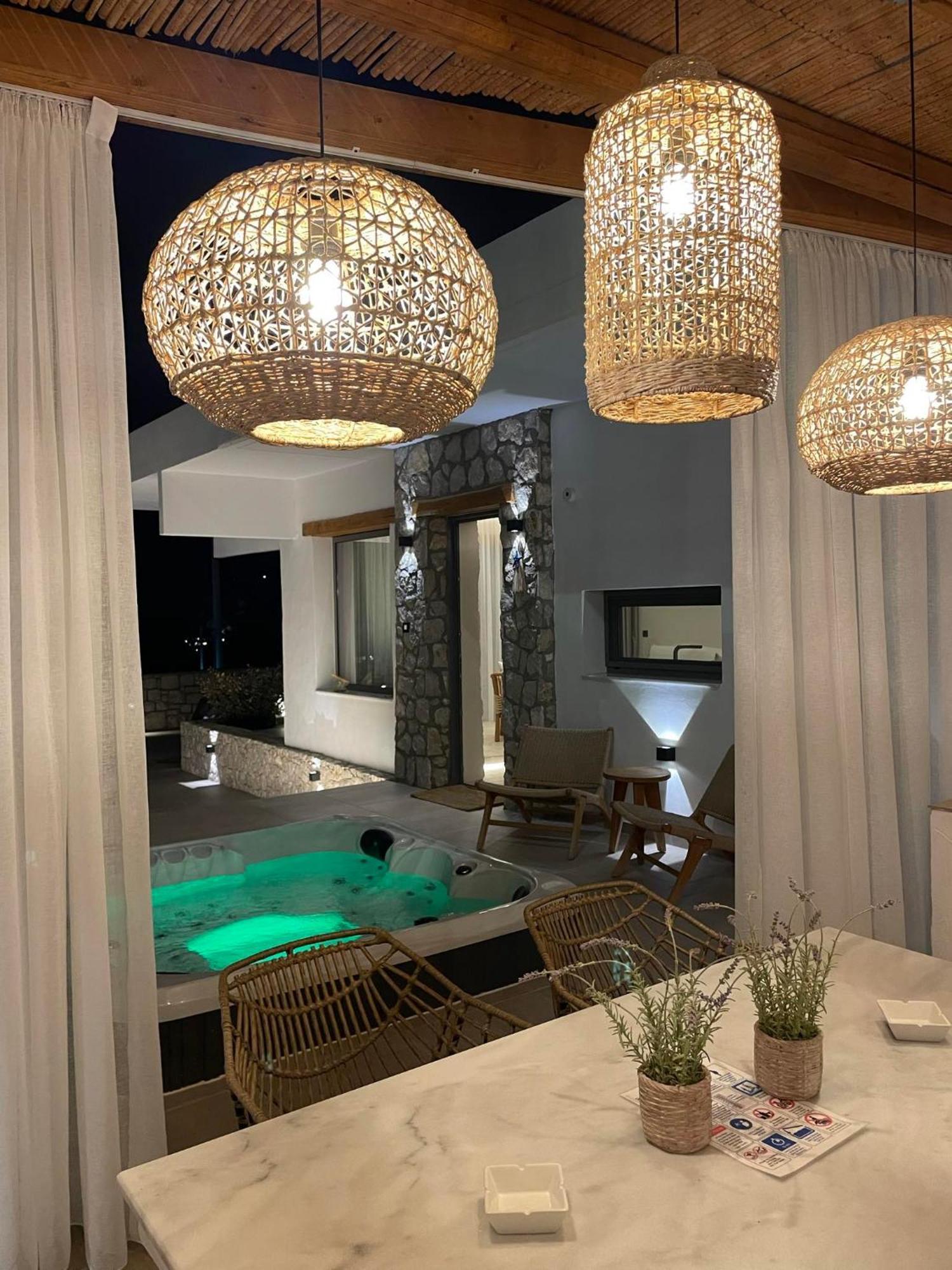 Lithos Luxury Villa Архангелос Экстерьер фото